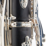 Backun Q-Series Grenadilla Bass Clarinet with Range to Low C SN QLC0264 OPEN BOX- for sale at BrassAndWinds.com