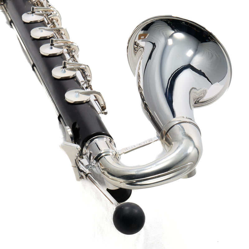 Backun Q-Series Grenadilla Bass Clarinet with Range to Low C SN QLC0264 OPEN BOX- for sale at BrassAndWinds.com
