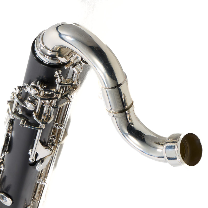 Backun Q-Series Grenadilla Bass Clarinet with Range to Low C SN QLC0264 OPEN BOX- for sale at BrassAndWinds.com