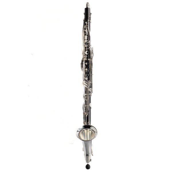 Backun Q-Series Grenadilla Bass Clarinet with Range to Low C SN QLC0264 OPEN BOX- for sale at BrassAndWinds.com