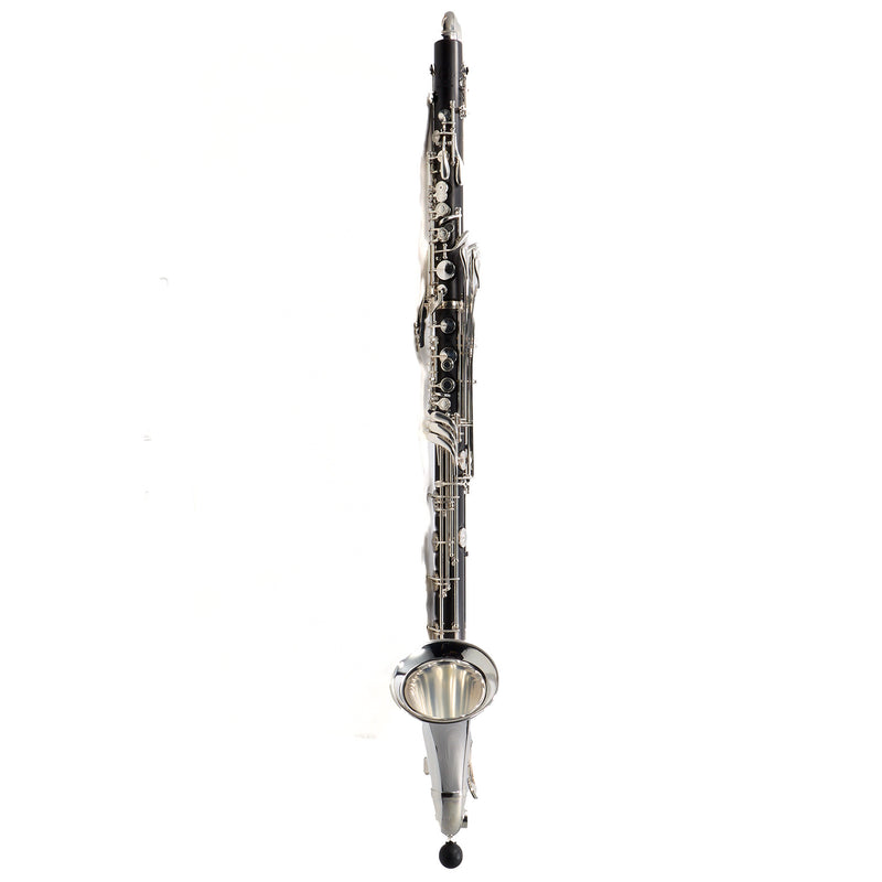 Backun Q-Series Grenadilla Bass Clarinet with Range to Low C SN QLC0264 OPEN BOX- for sale at BrassAndWinds.com