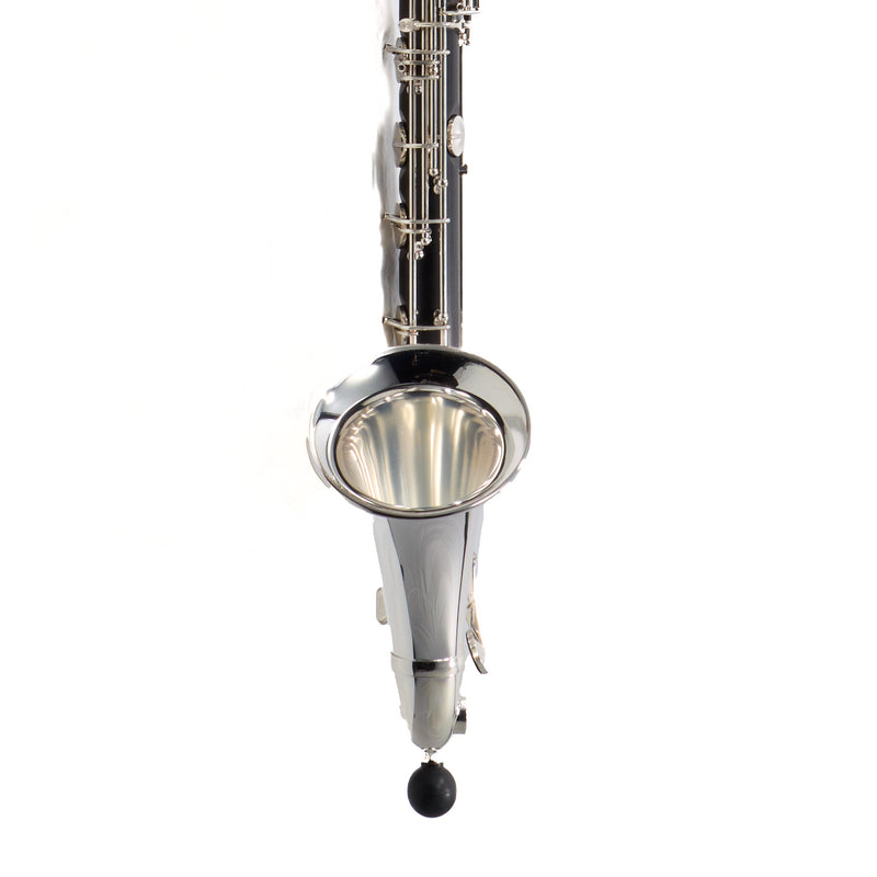 Backun Q-Series Grenadilla Bass Clarinet with Range to Low C SN QLC0264 OPEN BOX- for sale at BrassAndWinds.com