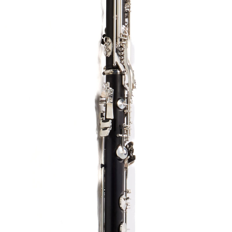 Backun Q-Series Grenadilla Bass Clarinet with Range to Low C SN QLC0264 OPEN BOX- for sale at BrassAndWinds.com