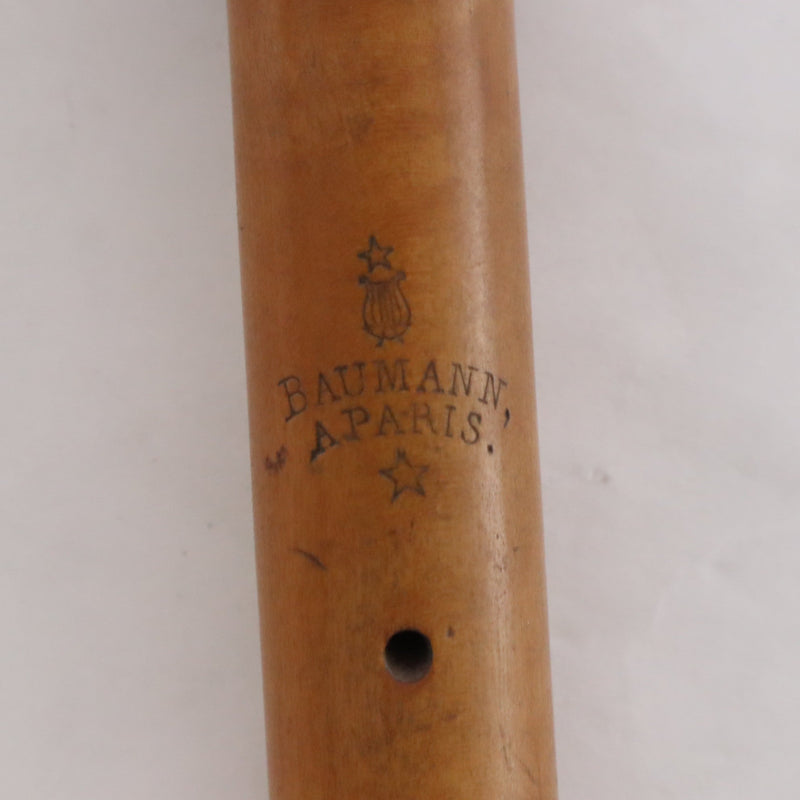 Baumann Early 19th Century Oboe Top Joint HISTORIC COLLECTION- for sale at BrassAndWinds.com