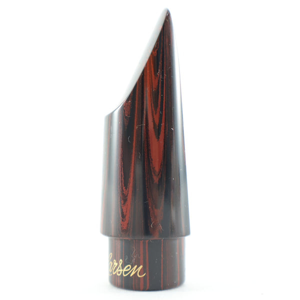 Berg Larsen 65/2 SMS Marbled Ebonite Soprano Saxophone Mouthpiece NEW OLD STOCK- for sale at BrassAndWinds.com