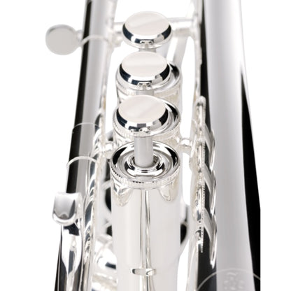 Besson BE924G-2-0 'Sovereign' Professional Eb Cornet in Silver Plate