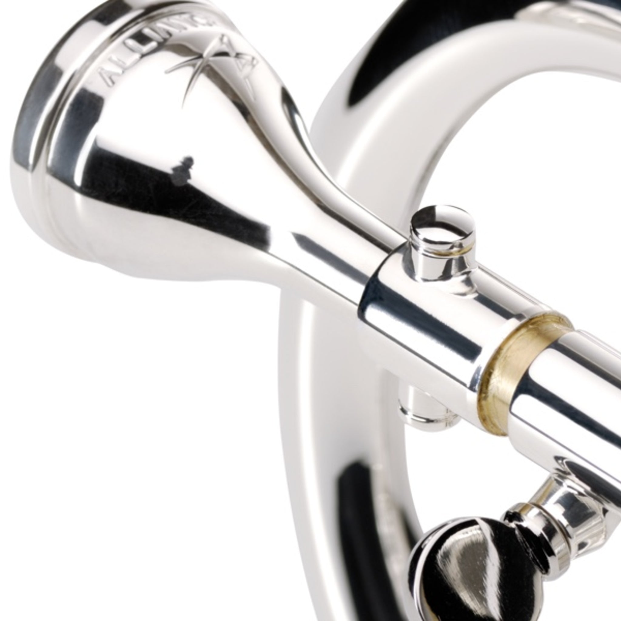 Besson BE924G-2-0 'Sovereign' Professional Eb Cornet in Silver Plate