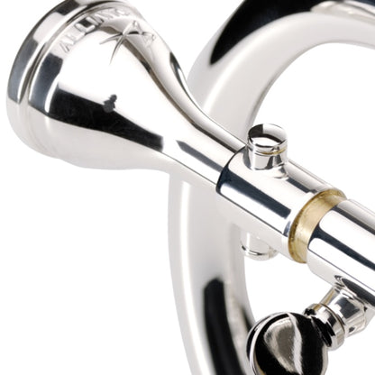 Besson BE924G-2-0 'Sovereign' Professional Eb Cornet in Silver Plate