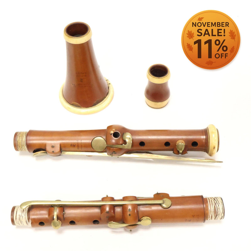 Bilton Bb Soprano Clarinet, Circa 1826 HISTORIC COLLECTION