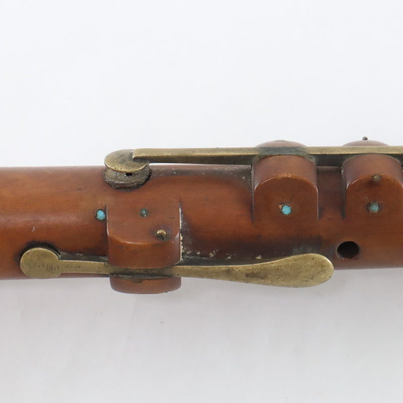 Bilton of London Bb Boxwood Clarinet Circa 1830 HISTORIC COLLECTION- for sale at BrassAndWinds.com