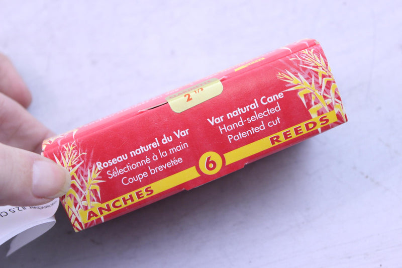 Brancher Bb Clarinet Classic Opera Reeds Strength 2.5, Box of 6