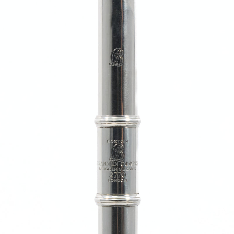 Brannen-Cooper Handmade Professional Flute SN 2770 OUTSTANDING- for sale at BrassAndWinds.com