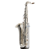 Buescher 400 Top Hat & Cane Tenor Saxophone in Satin Silver SN 309409 EXQUISITE- for sale at BrassAndWinds.com