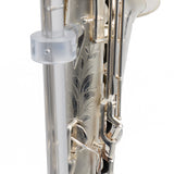 Buescher 400 Top Hat & Cane Tenor Saxophone in Satin Silver SN 309409 EXQUISITE- for sale at BrassAndWinds.com