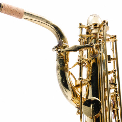 Buescher BU-6 Eb Baritone Saxophone in Gold Lacquer