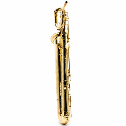 Buescher BU-6 Eb Baritone Saxophone in Gold Lacquer