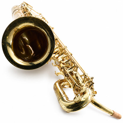 Buescher BU-6 Eb Baritone Saxophone in Gold Lacquer