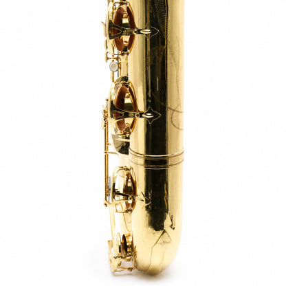 Buescher BU-6 Eb Baritone Saxophone in Gold Lacquer