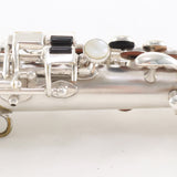 Buescher Tilt-Bell Soprano Saxophone SN 204554 ORIGINAL SILVER PLATE- for sale at BrassAndWinds.com