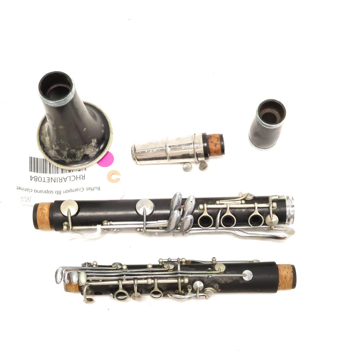 Buffet Crampon Bb Soprano Clarinet | Vintage Circa 1920 – The