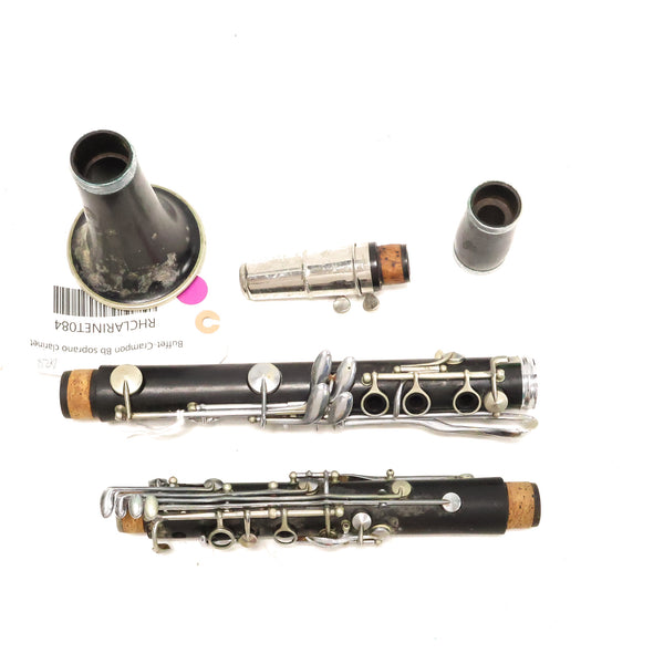 Buffet Crampon Bb Soprano Clarinet, circa 1920 HISTORIC COLLECTION