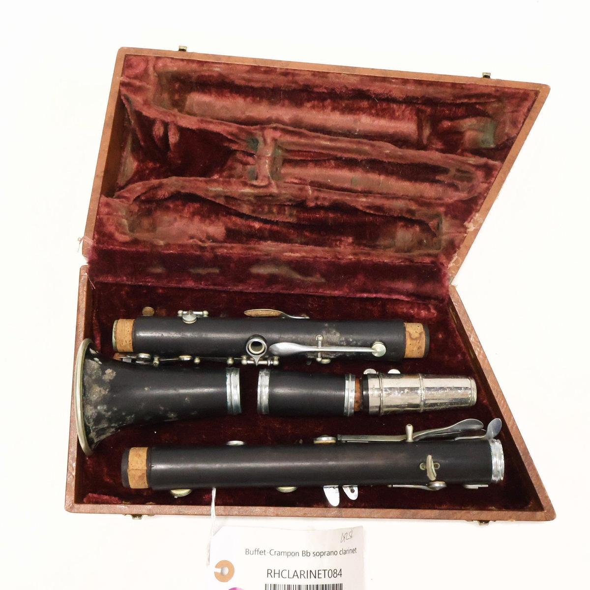 Buffet Crampon Bb Soprano Clarinet, circa 1920 HISTORIC COLLECTION