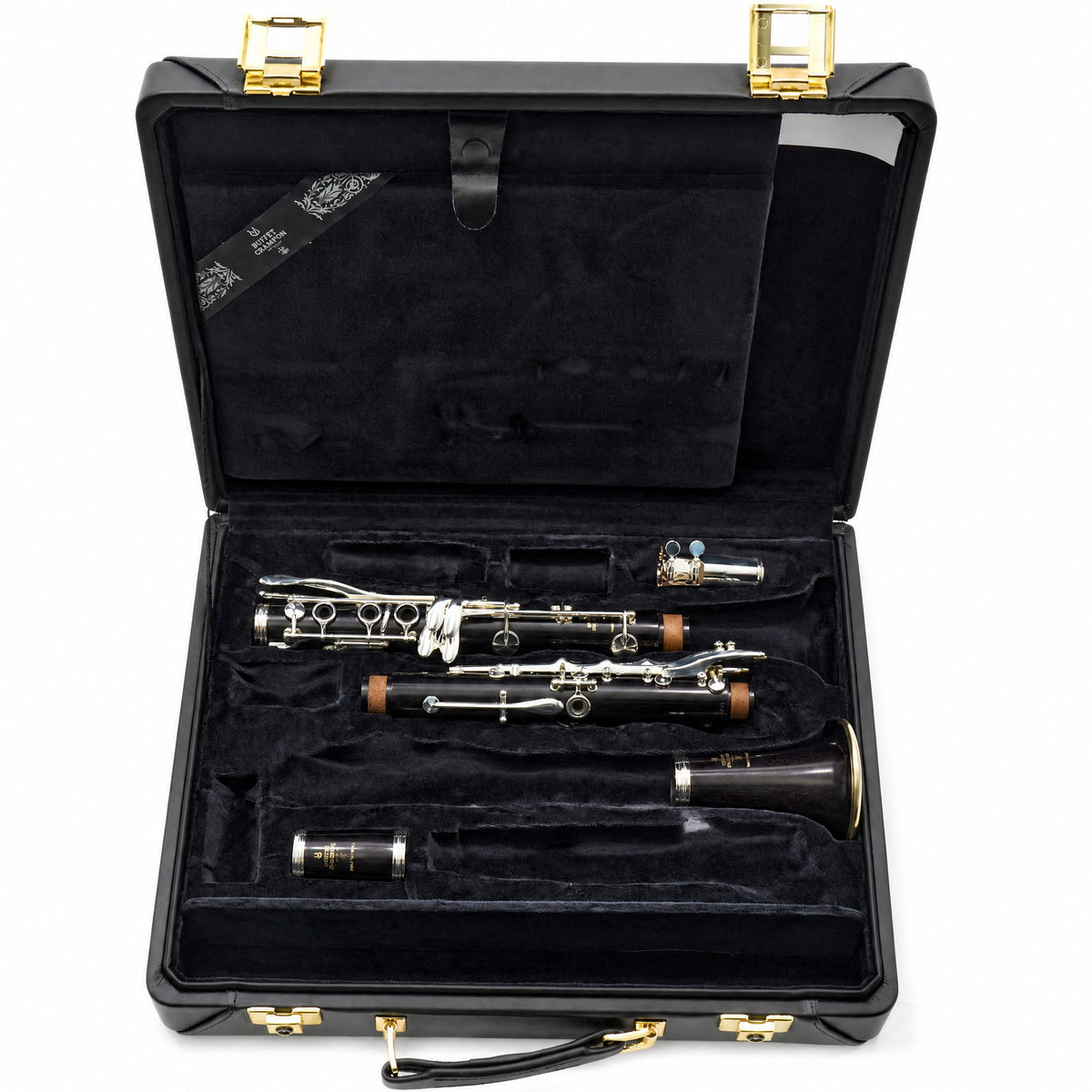 Buffet Crampon R13 Professional A Clarinet in Grenadilla with Silver-Plated Keys