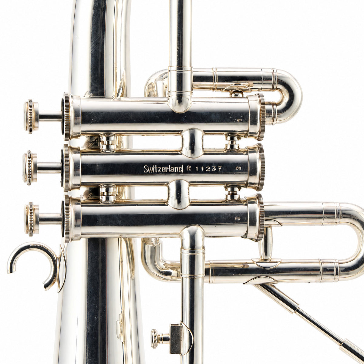 C.G. Conn 25A Professional Flugelhorn in Silver Plate