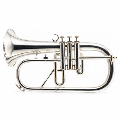 C.G. Conn 25A Professional Flugelhorn in Silver Plate