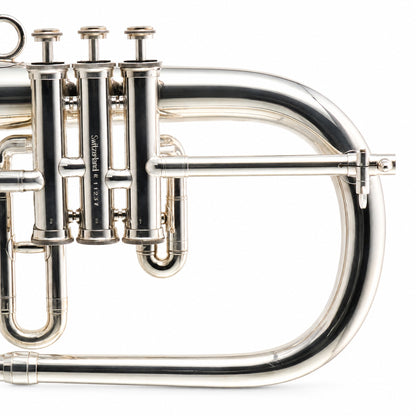 C.G. Conn 25A Professional Flugelhorn in Silver Plate