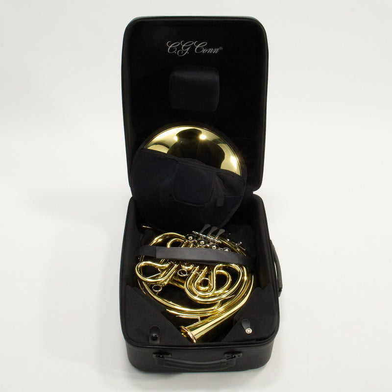 C.G. Conn Model 10DYS Professional Geyer Wrap French Horn SN 663722 SUPERB- for sale at BrassAndWinds.com