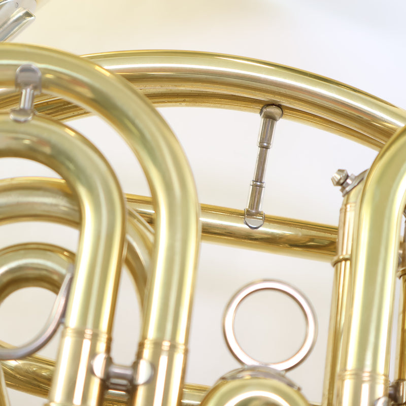 C.G. Conn Model 10DYUL Professional Geyer Wrap French Horn BRAND NEW- for sale at BrassAndWinds.com