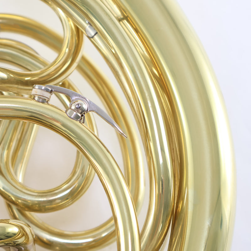 C.G. Conn Model 10DYUL Professional Geyer Wrap French Horn BRAND NEW- for sale at BrassAndWinds.com