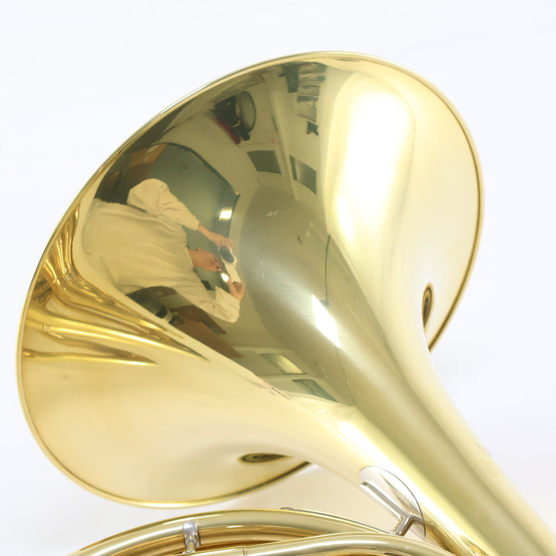 C.G. Conn Model 10DYUL Professional Geyer Wrap French Horn BRAND NEW- for sale at BrassAndWinds.com
