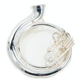 C.G. Conn Model 20KSPW Brass Sousaphone in Silver Plate SN 660562 EXCELLENT- for sale at BrassAndWinds.com