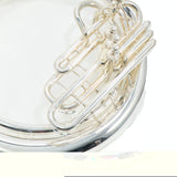 C.G. Conn Model 20KSPW Brass Sousaphone in Silver Plate SN 660562 EXCELLENT- for sale at BrassAndWinds.com