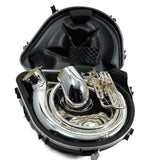 C.G. Conn Model 20KSPW Brass Sousaphone in Silver Plate SN 660562 EXCELLENT- for sale at BrassAndWinds.com