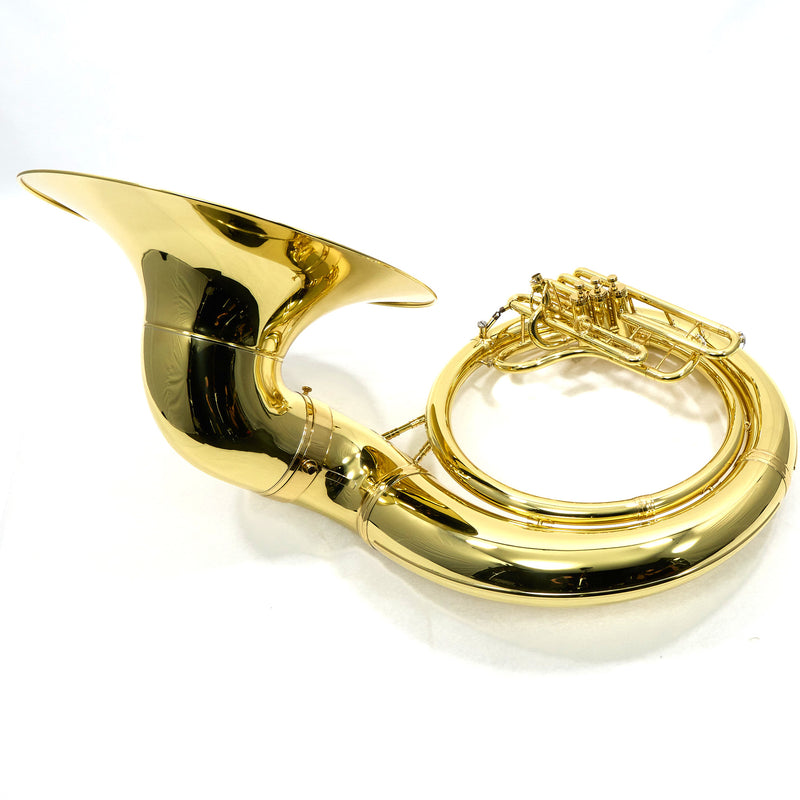 C.G. Conn Model 20KW Intermediate Brass Sousaphone SN 660373 EXCELLENT- for sale at BrassAndWinds.com