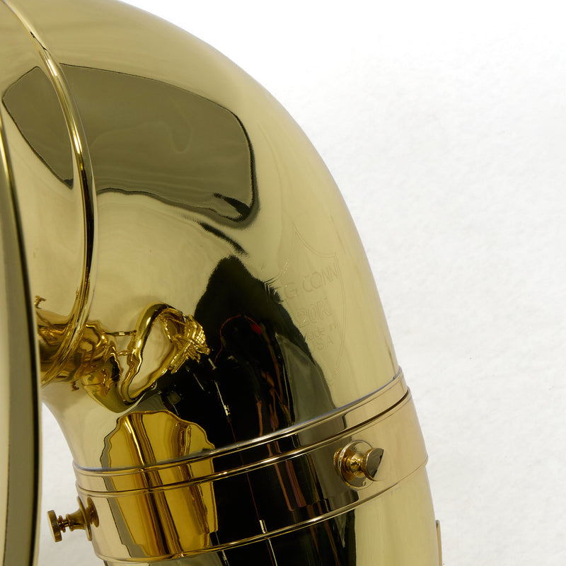 C.G. Conn Model 20KW Intermediate Brass Sousaphone SN 660373 EXCELLENT- for sale at BrassAndWinds.com