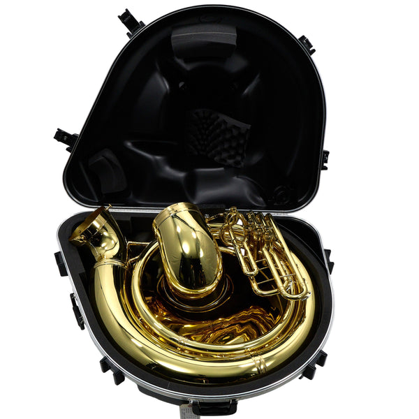 C.G. Conn Model 20KW Intermediate Brass Sousaphone SN 660373 EXCELLENT- for sale at BrassAndWinds.com