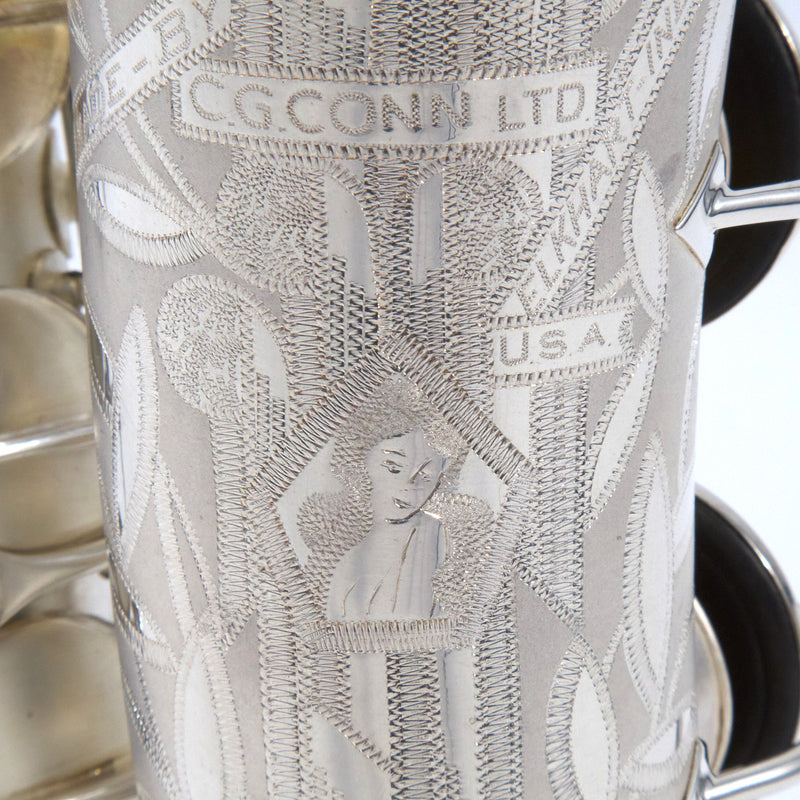 C.G. Conn Model 26M 'CONNquerer' Professional Alto Saxophone SN 279899 GORGEOUS- for sale at BrassAndWinds.com