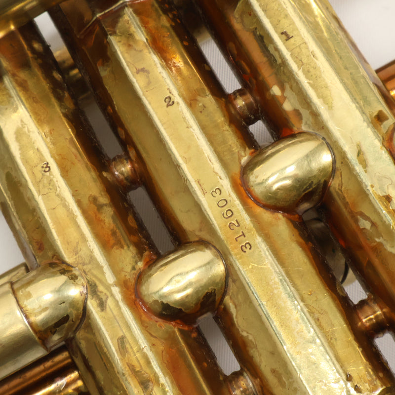C.G. Conn Model 40A Rimless Bell Cornet SN 313603 ART DECO- for sale at BrassAndWinds.com