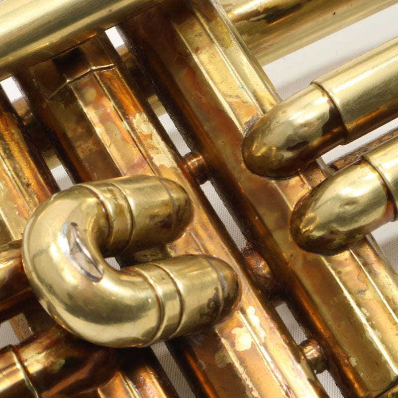 C.G. Conn Model 40A Rimless Bell Cornet SN 313603 ART DECO- for sale at BrassAndWinds.com