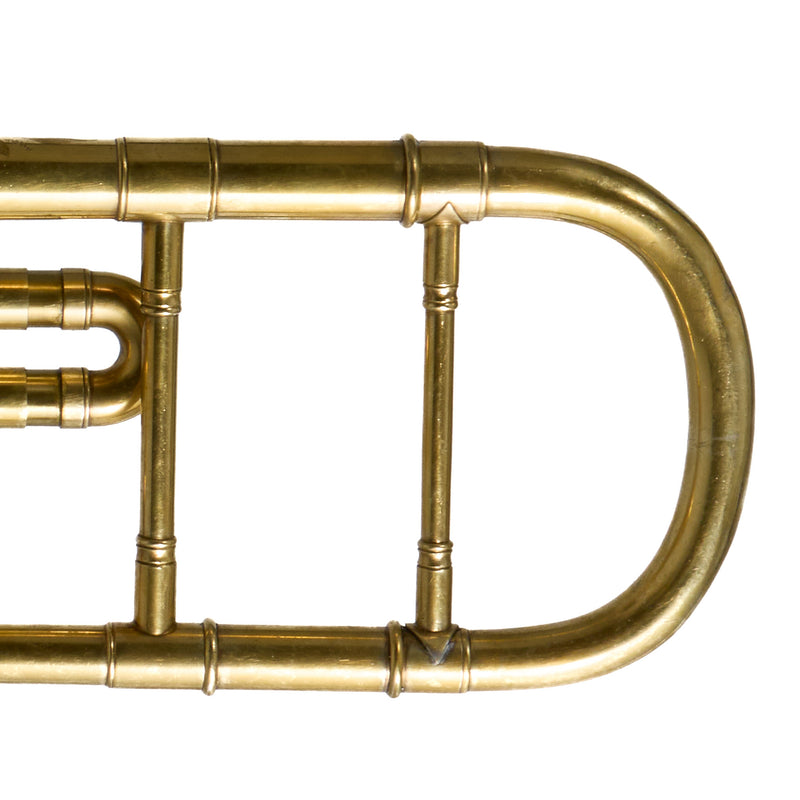C.G. Conn Model 60H 'Preacher's Trombone' in C SN 248641 CUSTOM ENGRAVED GOLD PLATE- for sale at BrassAndWinds.com