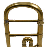C.G. Conn Model 60H 'Preacher's Trombone' in C SN 248641 CUSTOM ENGRAVED GOLD PLATE- for sale at BrassAndWinds.com