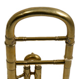 C.G. Conn Model 60H 'Preacher's Trombone' in C SN 248641 CUSTOM ENGRAVED GOLD PLATE- for sale at BrassAndWinds.com