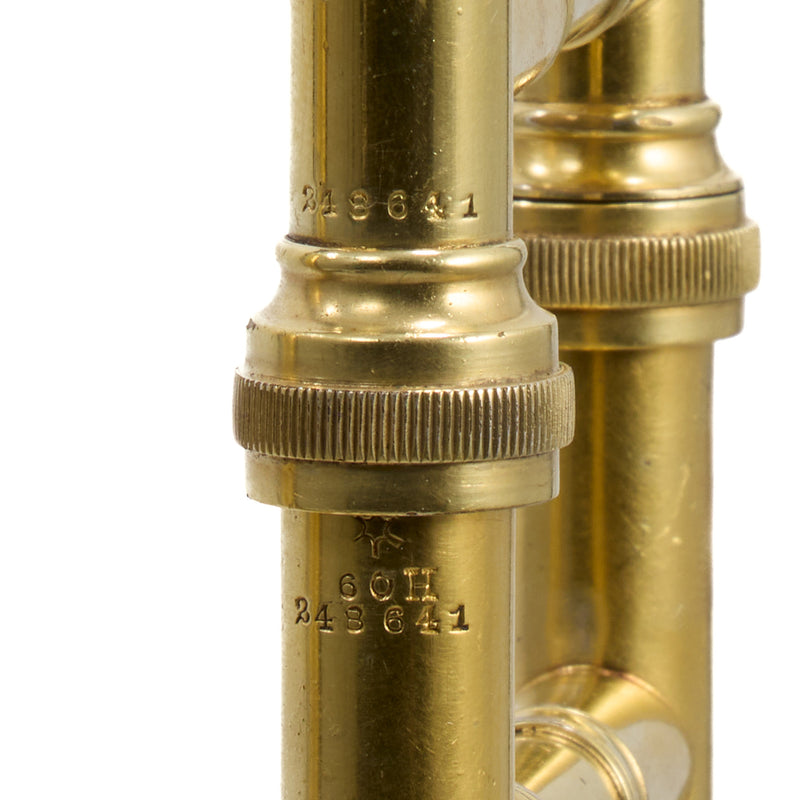 C.G. Conn Model 60H 'Preacher's Trombone' in C SN 248641 CUSTOM ENGRAVED GOLD PLATE- for sale at BrassAndWinds.com