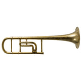 C.G. Conn Model 60H 'Preacher's Trombone' in C SN 248641 CUSTOM ENGRAVED GOLD PLATE- for sale at BrassAndWinds.com