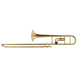 C.G. Conn Model 60H 'Preacher's Trombone' in C SN 248641 CUSTOM ENGRAVED GOLD PLATE- for sale at BrassAndWinds.com