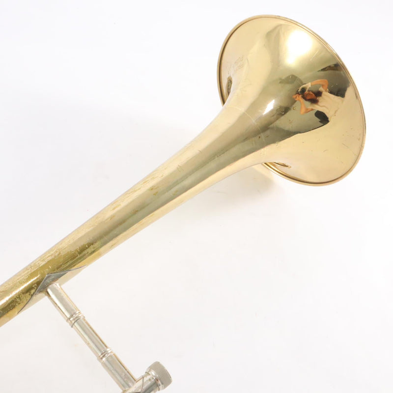 C.G. Conn Model 6H Professional .500 Bore Trombone in Lacquer SN H92580 ELKHART- for sale at BrassAndWinds.com